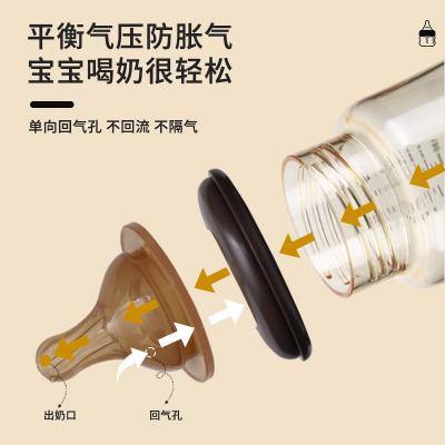 Zahara ppsu奶瓶防胀气吸管杯卡通鸭嘴学饮杯婴儿喝奶专用